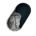 Padėkliukas jesmonito ovalus-rožytė (PD005-1)