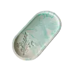 Padėkliukas jesmonito ovalus-rožytė (PD005-2)