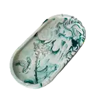 Padėkliukas jesmonito ovalus-rožytė (PD005-3)