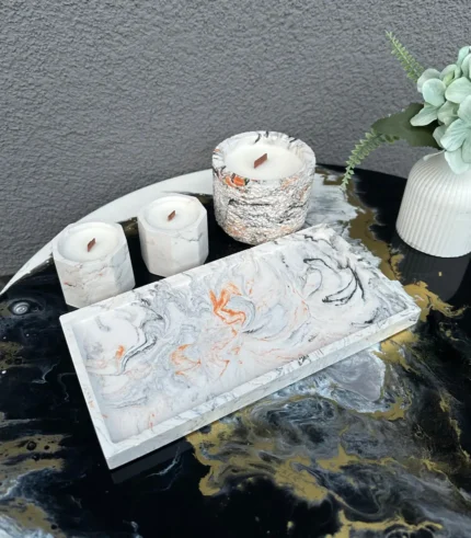 Žvakių rinkinys su stačiakampiu padėklu (RNG-Nr2) (1050x1200)